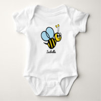 Personalisierte Baby Bee Niedlich Gelbe Hummel