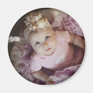 Personalisierte Baby-Foto-Magneten Magnet