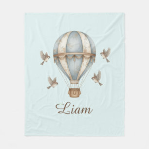 Personalisierte Baby-Name-Fleece-Decke Wasserfarbe Fleecedecke