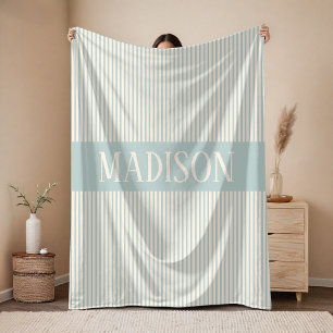 Personalisierte Baby Shower Decke als Geschenk für