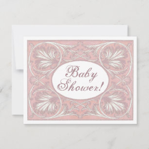 Personalisierte Babydusche einlädt, Vintager Dusch Einladung