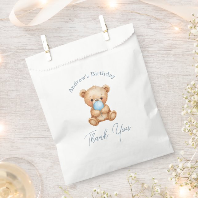 Personalisierte Babydusche und Geburtstagsparty Geschenktütchen (Ausgeschnitten)