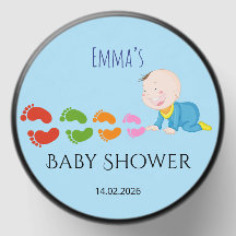 Personalisierte Babyduschklemme