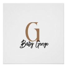 Personalisierte Babymonogramm-Unisex-Namen