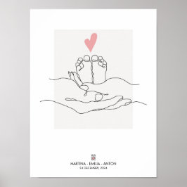Personalisierte Babynahrung Poster