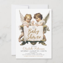 Personalisierte Babyparty für Engel