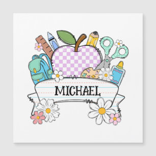 Personalisierte Back-to-School-Lieferungen mit App Magnetkarte