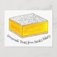 Personalisierte Bäckerei vom Lemon Bar Square geba