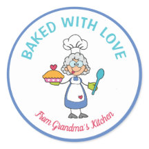 Personalisierte Backetiketten