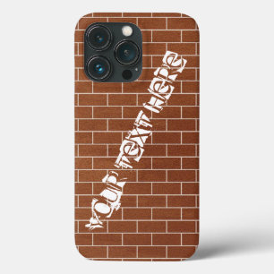 Personalisierte Backsteinwand-Designs mit individu Case-Mate iPhone Hülle