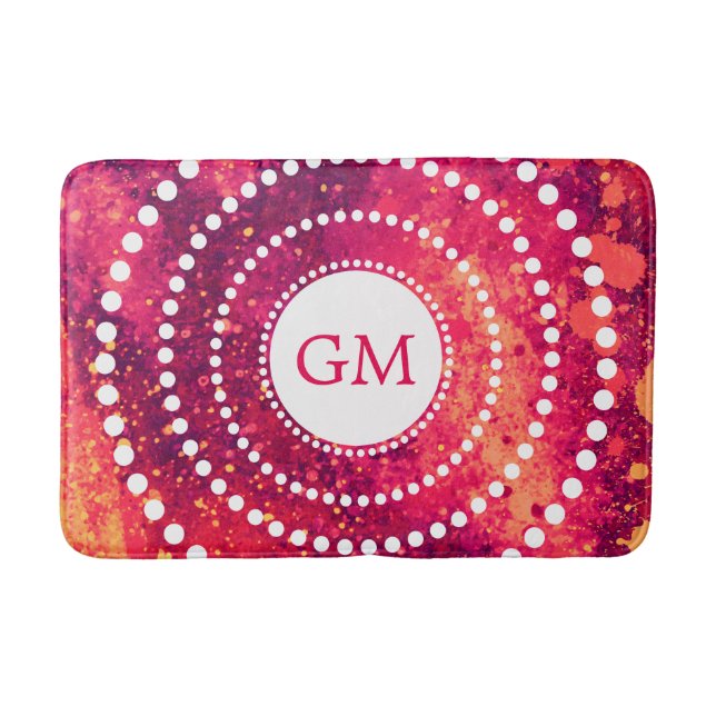 Personalisierte Badematte (Vorderseite)