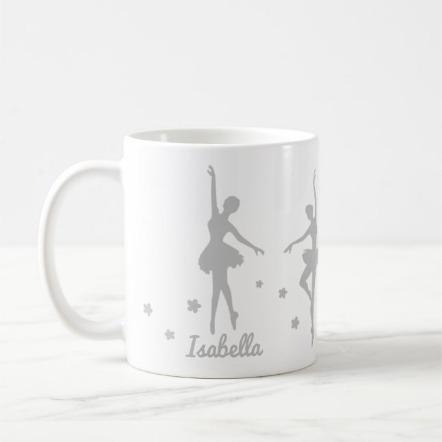 Personalisierte Ballerina Dancer Tasse (Links)