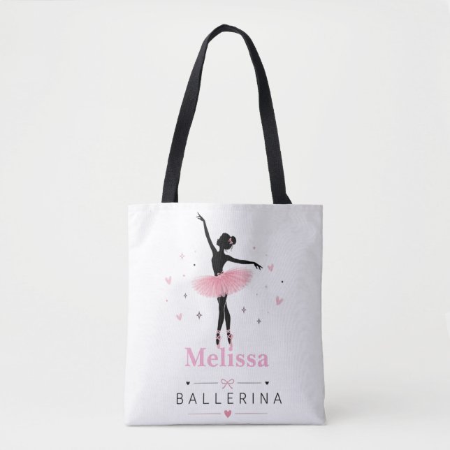 "Personalisierte Ballerina-Tasche | Benutzerdefini (Vorderseite)