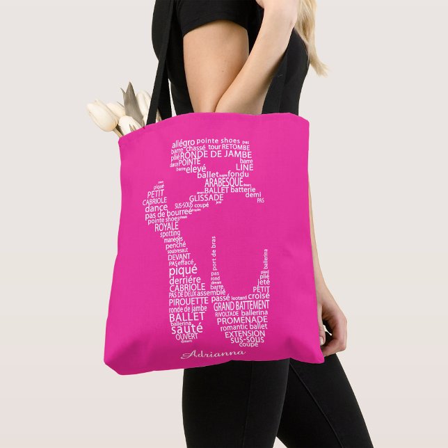 Personalisierte Ballettschuh-Typografie  (Von Creator hochgeladen)