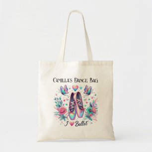 Personalisierte Ballettschuhe Tanztasche Tragetasche