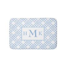 Personalisierte Bambus-Gitter-Monogramm