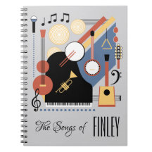 Personalisierte Band "Song Book Bauhaus"