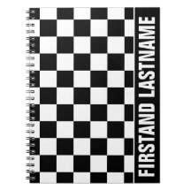 Personalisierte Bar schwarz Checked