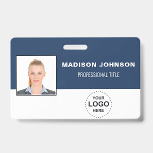 Personalisierte Barcode-ID-Karten mit Logo und Fot Ausweis