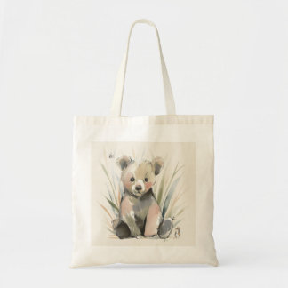 Personalisierte Bären-Lerntasche Tragetasche