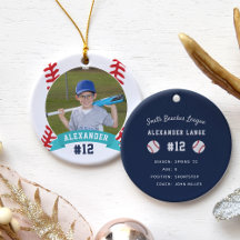 Personalisierte Baseball-Foto- und Player-Status