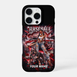 Personalisierte Baseball-Handyhülle iPhone 16 Pro Hülle
