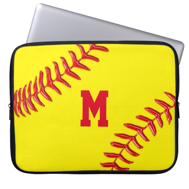 Personalisierte Baseball-Hüllen für Laptop 10 - 15 Laptopschutzhülle (Vorderseite)