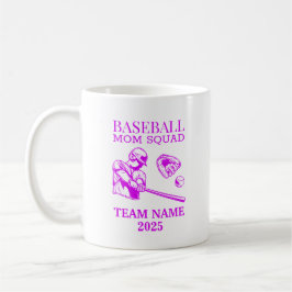 Personalisierte Baseball-Mutter Kaffeetasse