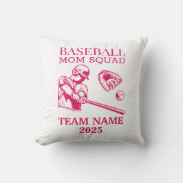 Personalisierte Baseball-Mutter Kissen