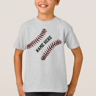 Personalisierte Baseball-Shirts für Kinder T-Shirt