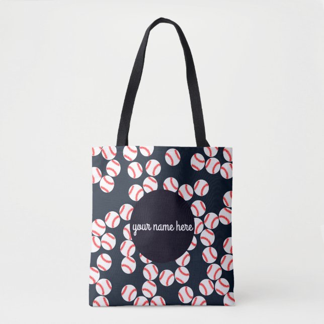 Personalisierte Baseball-Taschen-Tasche (Vorderseite)