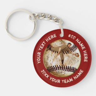 Personalisierte Baseballgeschenke für Spieler, Tra Schlüsselanhänger