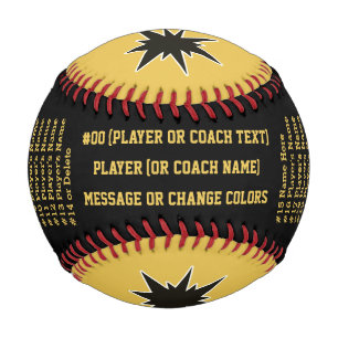 Personalisierte Baseballs für Team, Senioren oder 