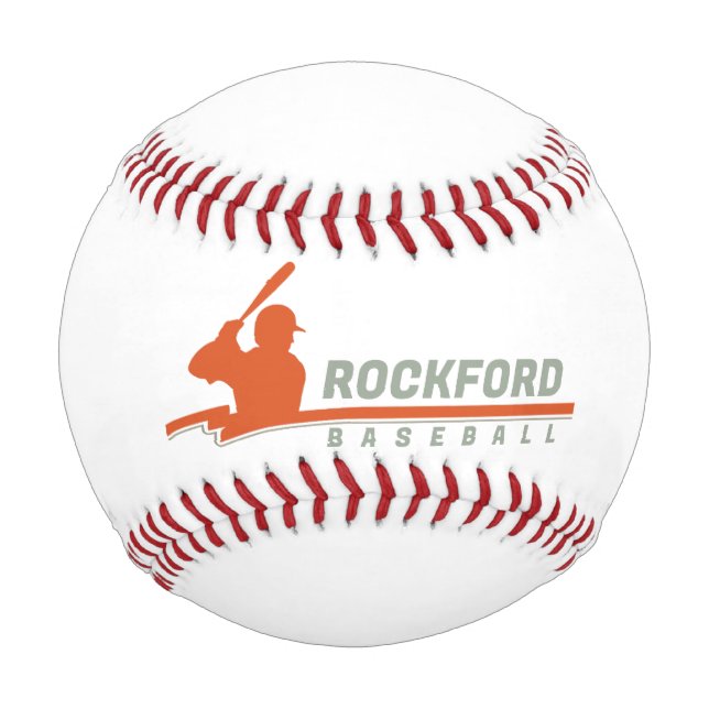 Personalisierte Baseballs, kundenspezifisch eingra Baseball (Vorderseite)