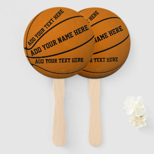 Personalisierte Basketball Fächer