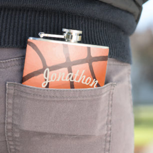 Personalisierte Basketball-Flasche Flachmann