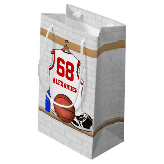 Personalisierte Basketball Jersey Kleine Geschenktüte