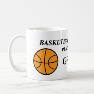 Personalisierte Basketball-Kaffeetassen Kaffeetasse