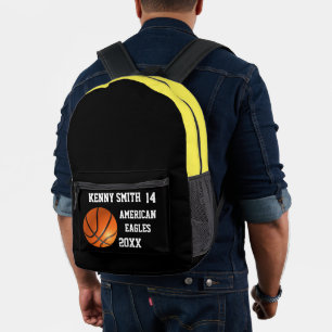 Personalisierte Basketball-Rucksack-Nummer Bedruckter Rucksack