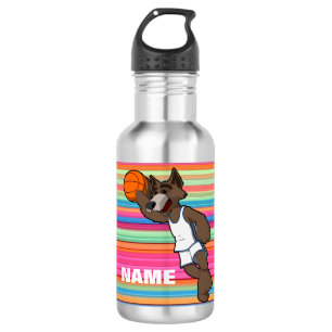 Personalisierte Basketballflasche Edelstahlflasche