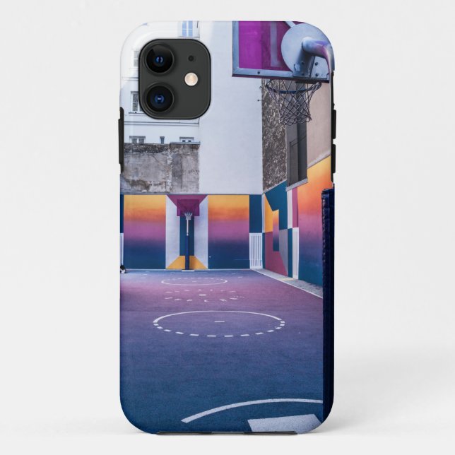 personalisierte Basketballgeschenke Case-Mate iPhone Hülle (Rückseite)