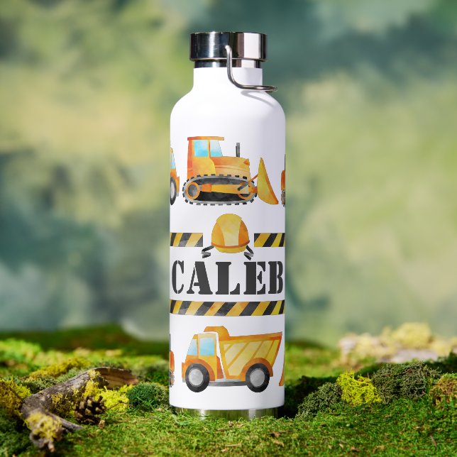 Personalisierte Bauwasserflasche Trinkflasche (Außenbereich)