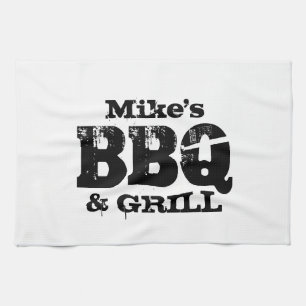 Personalisierte BBQ-Accessoires Benutzerdefinierte Handtuch
