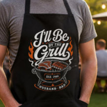 Personalisierte BBQ-Grillmaster-Schürze als Gesche