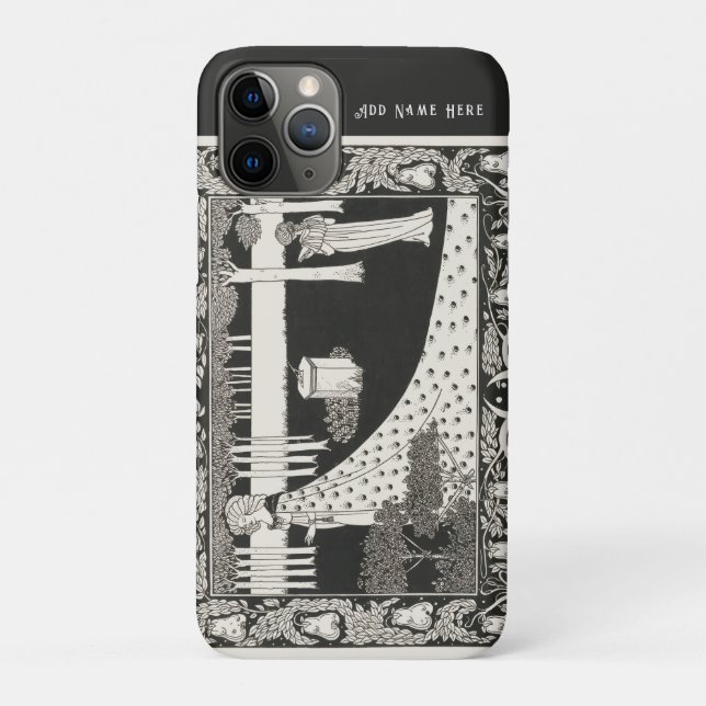 Personalisierte Beardsley Case-Mate iPhone Hülle (Rückseite)