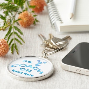 Personalisierte Beifall-Trainer-Geschenk-Ideen mit Schlüsselanhänger