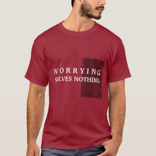 Personalisierte benutzerdefinierte Besorgnis löst  T-Shirt