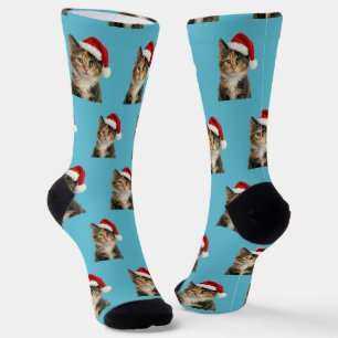 Personalisierte benutzerdefinierte Calico-Kitty-Ka Socken