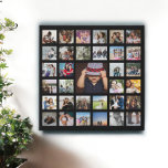 Personalisierte benutzerdefinierte Collage Künstlicher Leinwanddruck<br><div class="desc">33 Foto Template Personalisiert Made Collage Imitate Leinwand Wandkunst aus Ricaso - perfekt bewahren - die Hintergrundfarbe ändern,  indem Sie auf "Weiter anpassen" klicken</div>