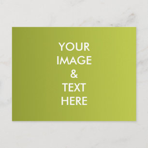 Personalisierte Benutzerdefinierte eigene Foto-Pos Postkarte